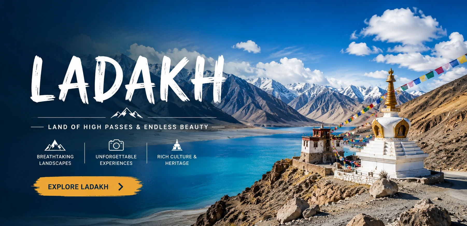 Explore Ladakh Tour Packages From Mumbai