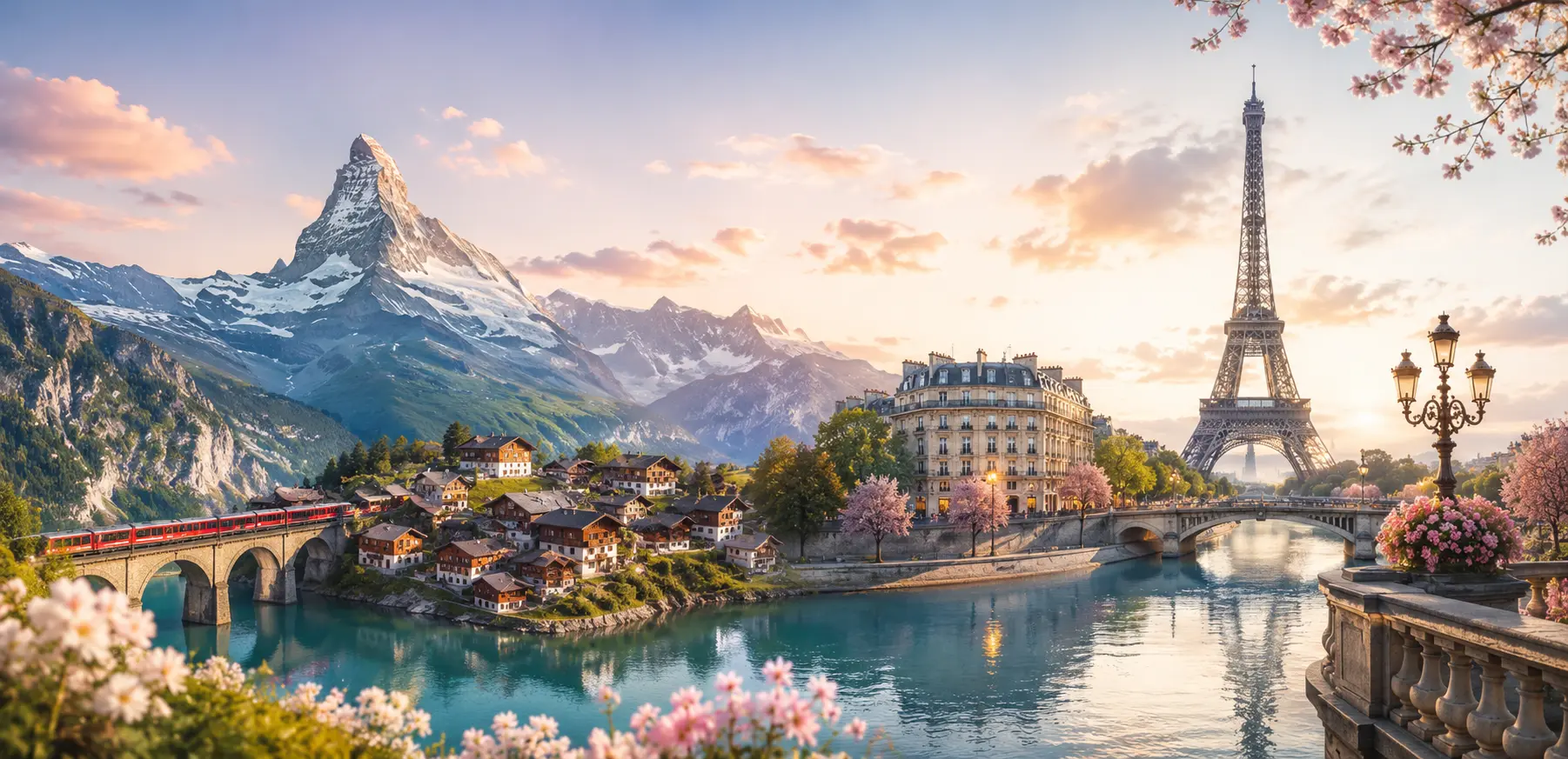 SWITZERLAND + PARIS & AMSTERDAM Group Trip from Mumbai